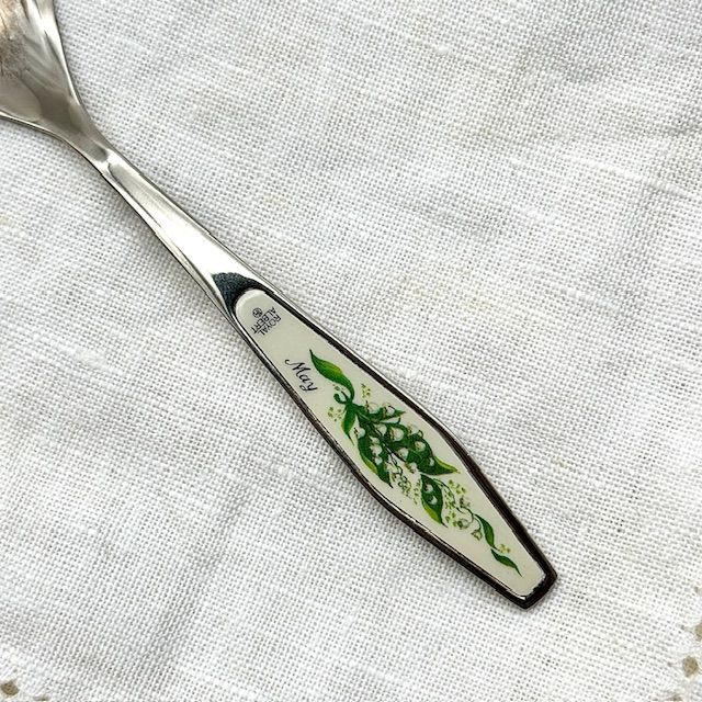 Ложка лопатка Royal Albert 12 месяцев Май 13 см Англия 