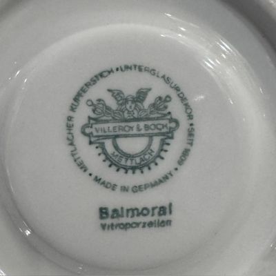 Кофейная пара ВиллеройБох Balmoral 180 мл Германия