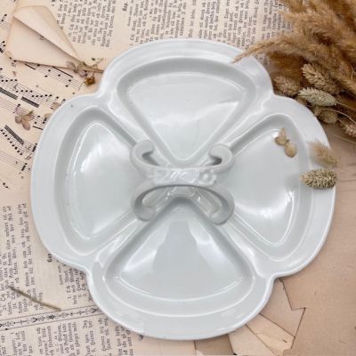 Менажница с ручкой кабаретка Giraud Limoges 25 см Франция