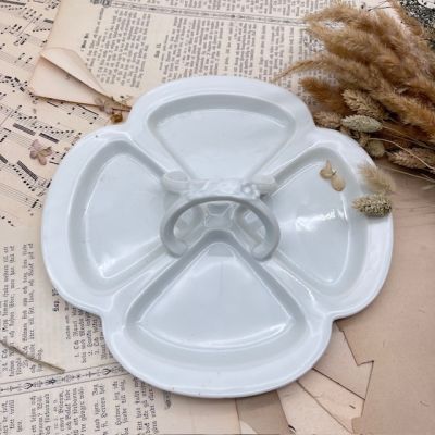 Менажница с ручкой кабаретка Giraud Limoges 25 см Франция