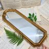Зеркало в деревянной раме 59х21см
