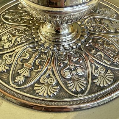 Террин супница 5 л серебрение Франция