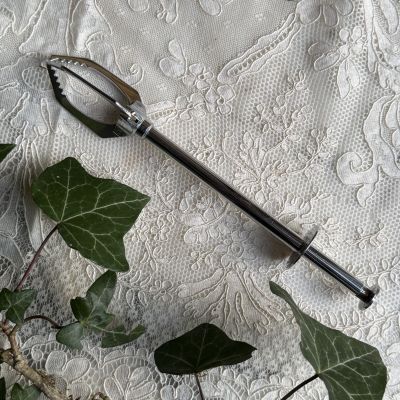 Щипцы-захват для льда сахара оливок 19 см металлический сплав