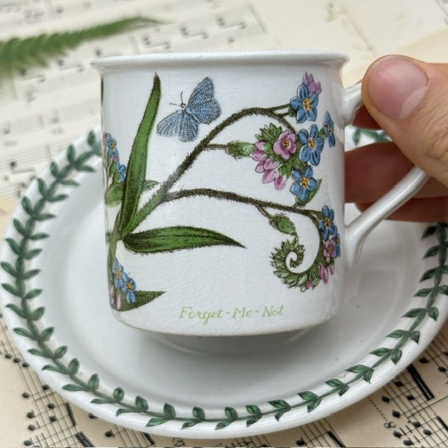 Кофейная пара Portmeirion The Botanic garden 140 мл Англия