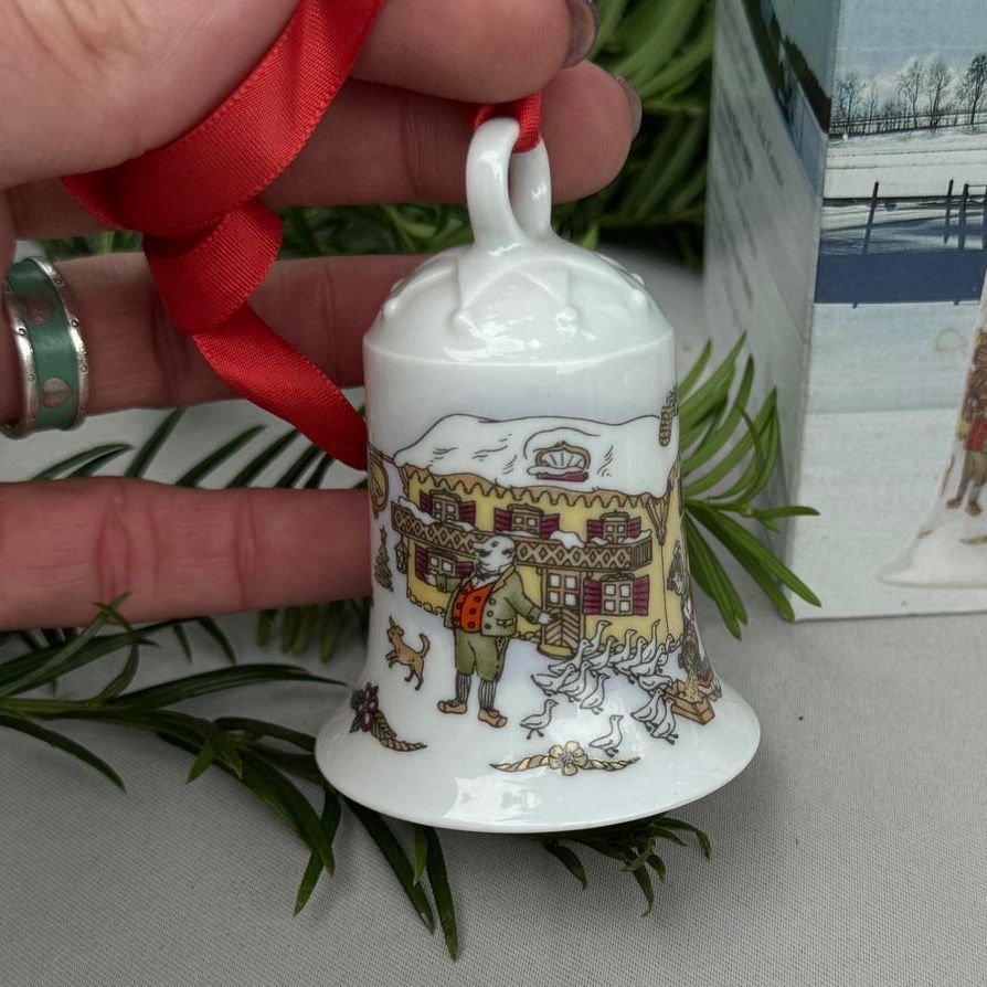 Колокольчик рождественский 1992 Hutschenreuther Германия