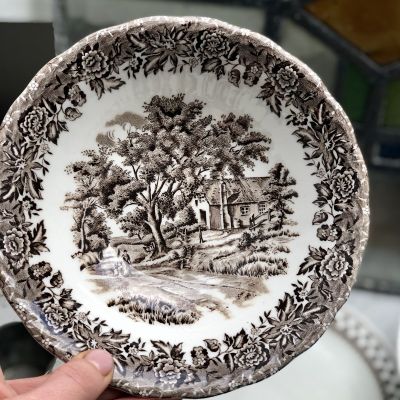 Тарелка глубокая 17 см Grindley Staffordshire England