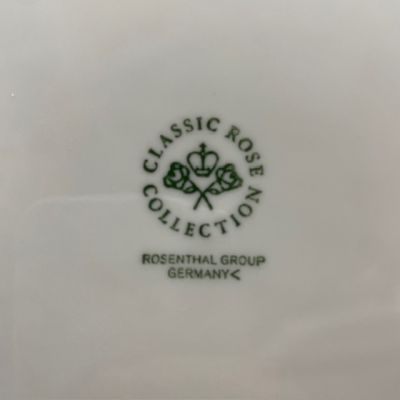 Тарелка Rosenthal Maria Classic Rose белый 25 см Германия