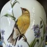 Ваза Franklin Porcelain The Woodland Bird 1986 г.