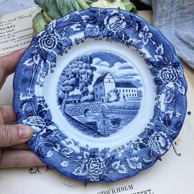 Тарелка Rorstrand Skane с рельефным краем, Ellinge