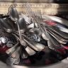 Вилка столовая 21 см серебрение Франция
