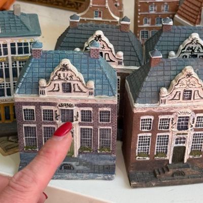 Статуэтка Голландский домик 11 см керамика