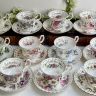Кофейная пара Royal Albert 12 месяцев 130 мл Англия набор 12 шт.