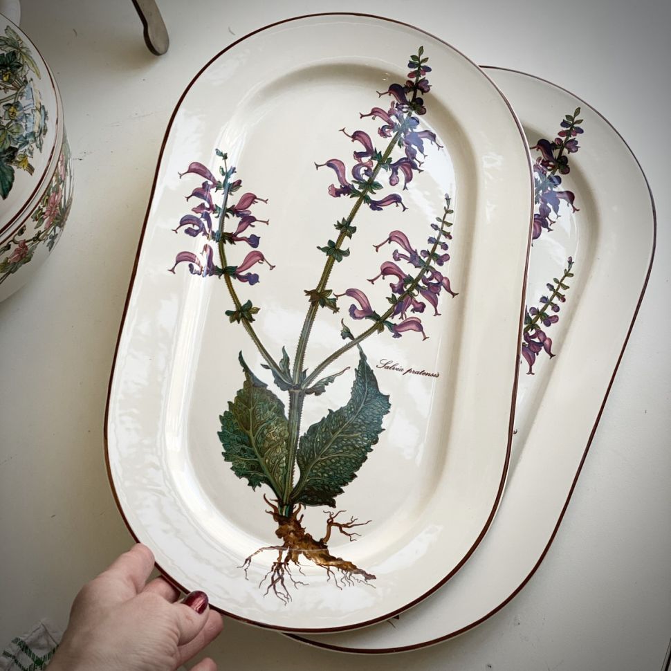 Блюдо Botanica 39 см Salvia ВиллеройБох