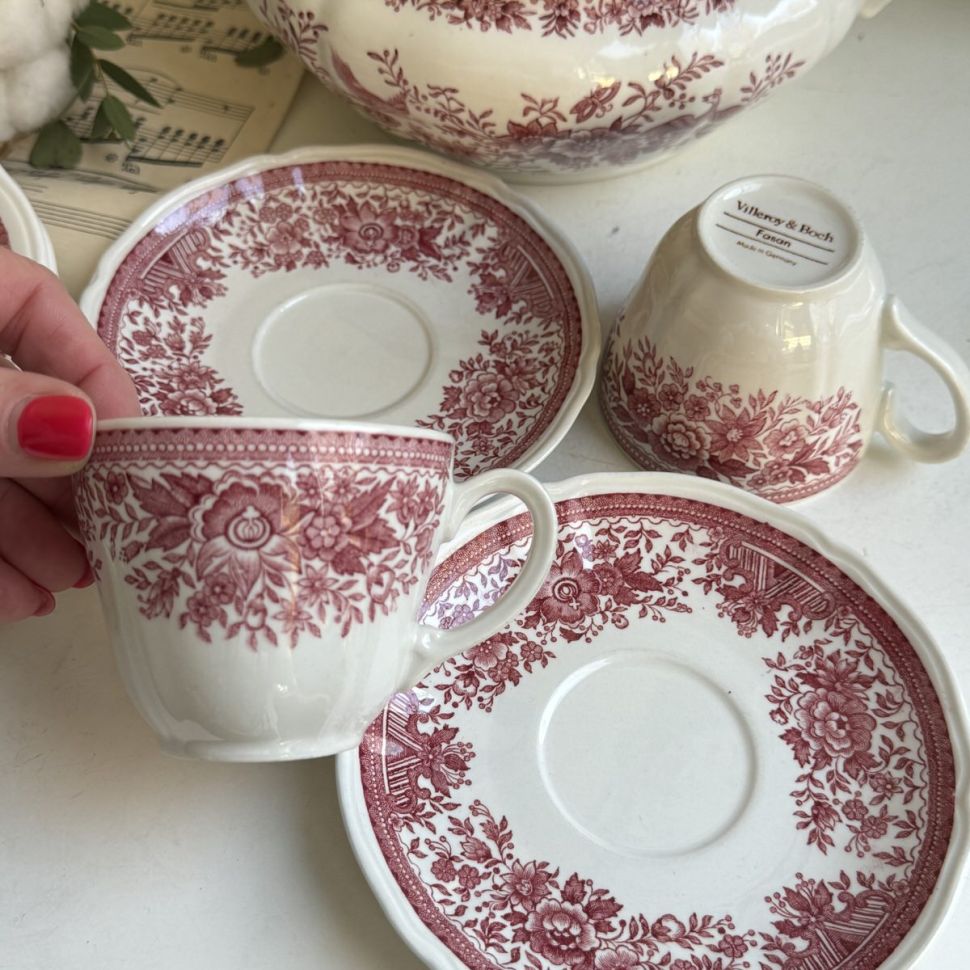 Кофейная пара ВиллеройБох Fasan 150 мл Германия 