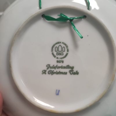 Тарелка 1978 Copengagen Porcelain Дания 