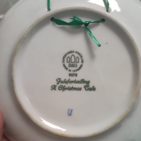 Тарелка 1978 Copengagen Porcelain Дания 