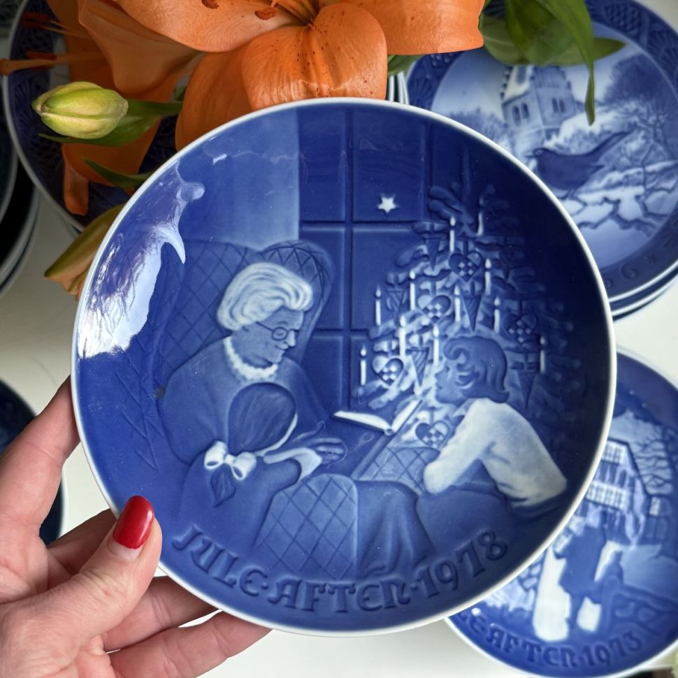 Тарелка 1978 Copengagen Porcelain Дания 