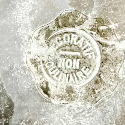 Кашпо с 2-мя ручками 26 см олово Франция  