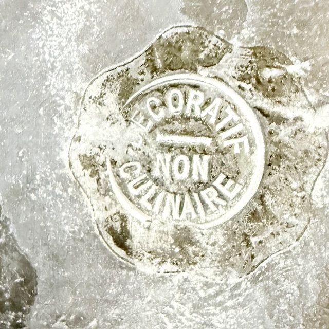 Кашпо с 2-мя ручками 26 см олово Франция  