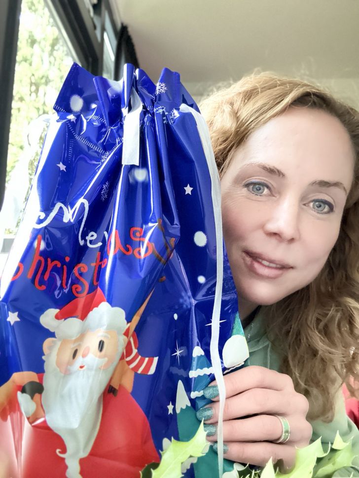 Пакет новогодний 50х38 см Merry Christmas