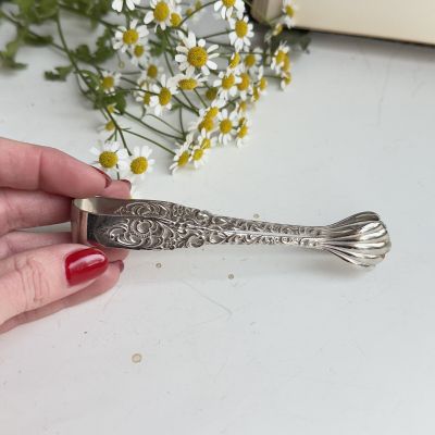 Щипцы для льда и сахара 13 см сталь 