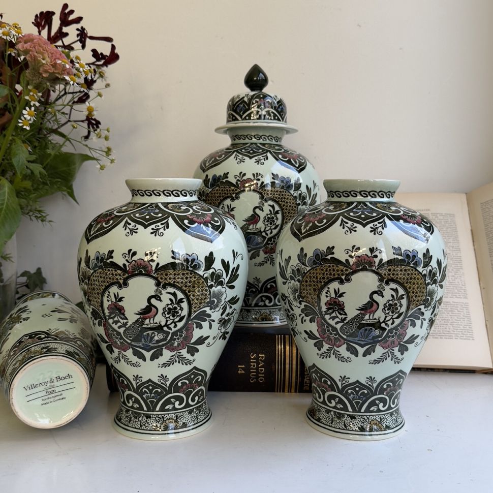 Ваза ВиллеройБох Paon 24 см фарфор Германия