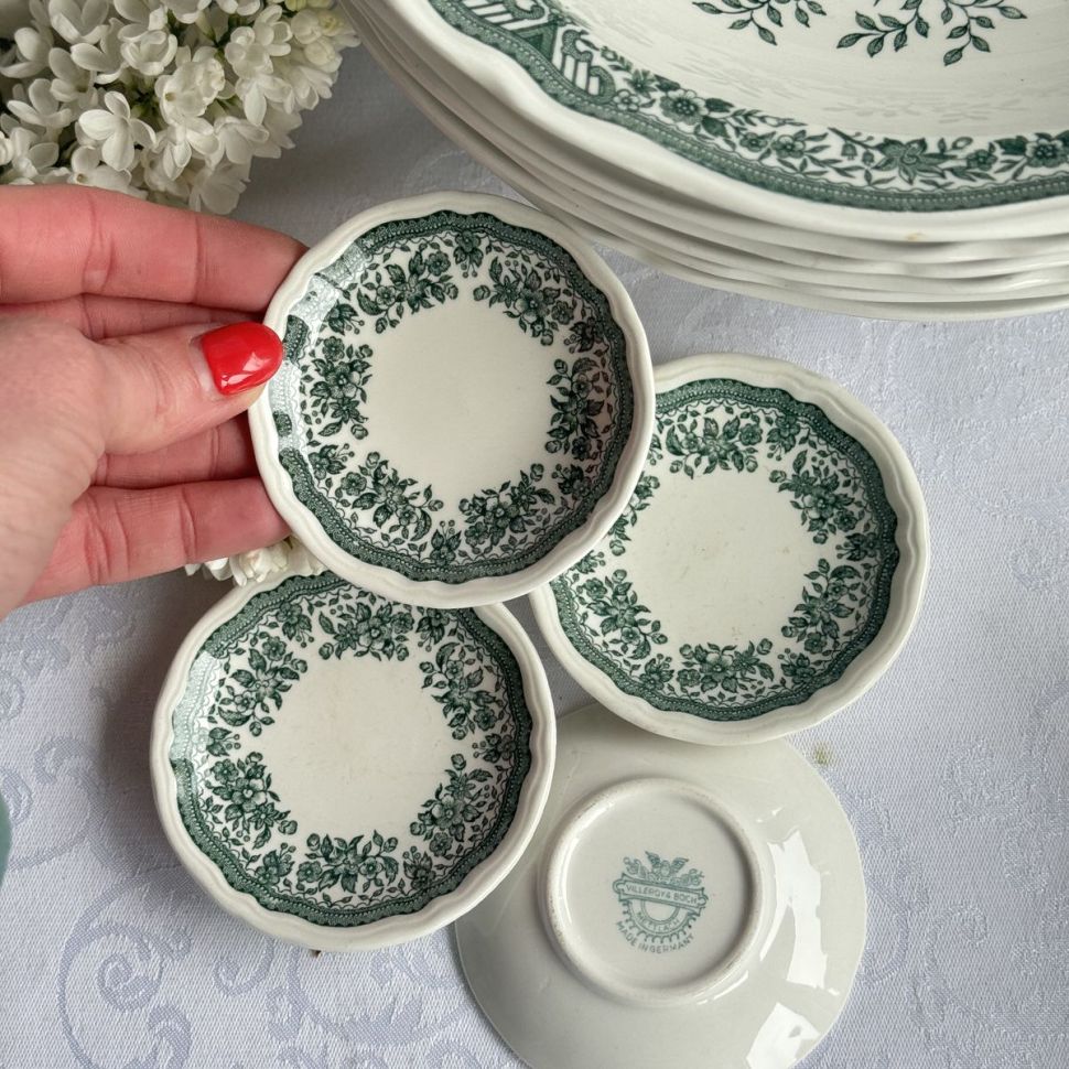 Розетка ВиллеройБох Fasan зеленый 8 см Германия  