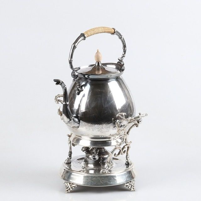 Бульотка Чайник на подножье с горелкой 