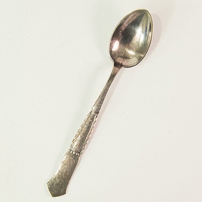 Чайная ложка чеканка 12 см мельхиор