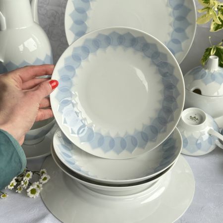 Тарелка глубокая Rosenthal Lotus Azure 20 см Германия