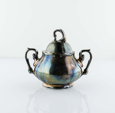 Сахарница серебрение по фарфору RW Bavaria