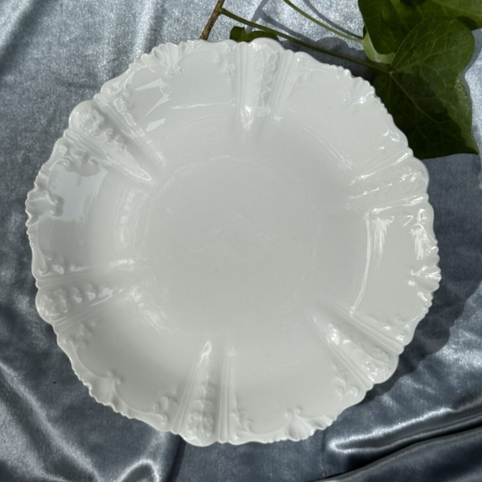 Блюдо конфетница фруктовница Haviland D22,5 см фарфор Франция конец XIX века