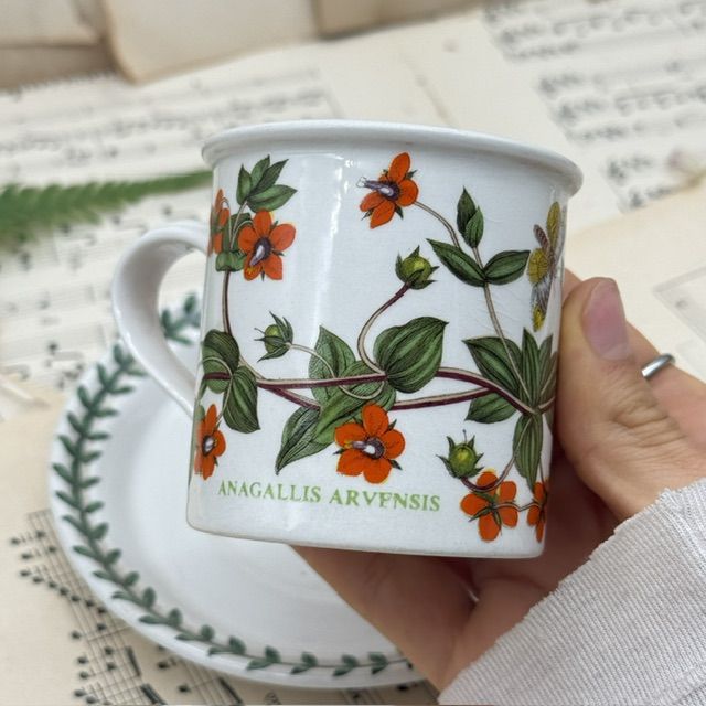 Кофейная пара Portmeirion The Botanic garden 140 мл Англия