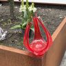  Ваза Murano Mid century modern 32 см цветное стекло ручная работа