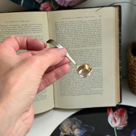 Половник мини 8 см серебро