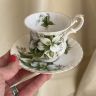 Кофейная пара Royal Albert Trillium 130 мл Англия
