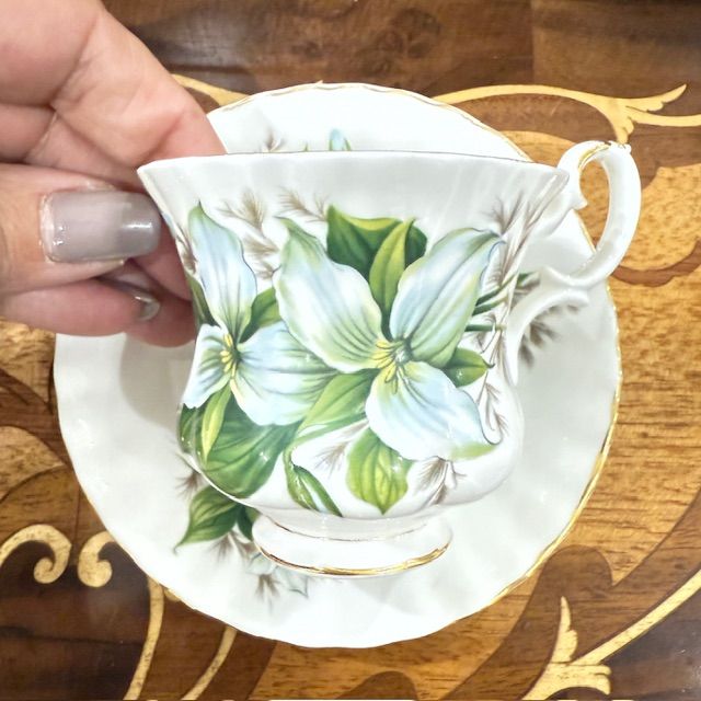 Кофейная пара Royal Albert Trillium 130 мл Англия