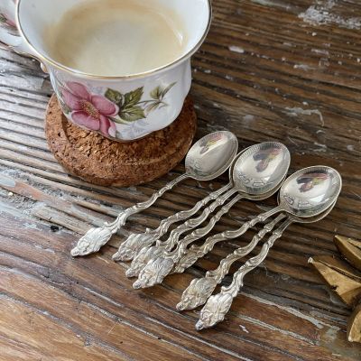 Ложка 10 см Модерн серебро