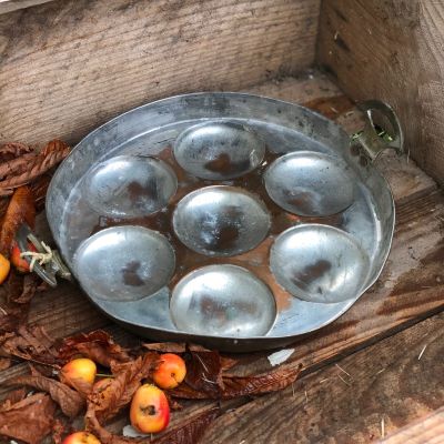 Сковорода для пончиков 27 см медь латунь