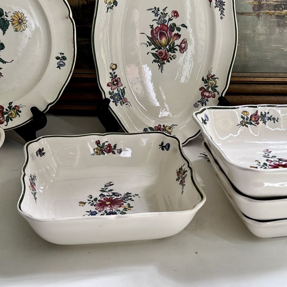 Салатник квадратный Alt Strassburg ВиллеройБох 22 см фарфор Германия