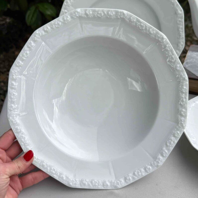 Тарелка глубокая Rosenthal Maria Classic Rose белый 27 см Германия