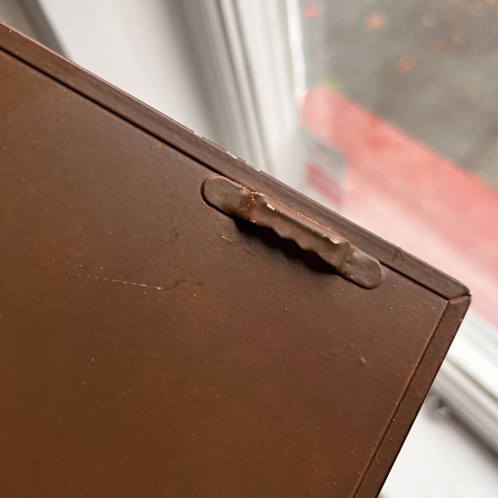 Табличка жестяная с цифрой 26х35 см