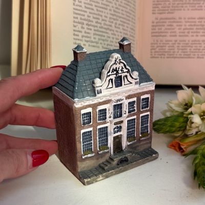 Статуэтка Голландский домик 11 см керамика