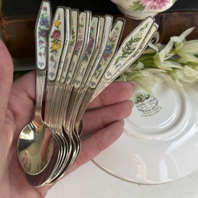 Ложка чайная Royal Albert 12 месяцев 12 см Англия набор 12 шт