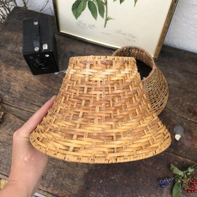 Абажур средний плетенный 