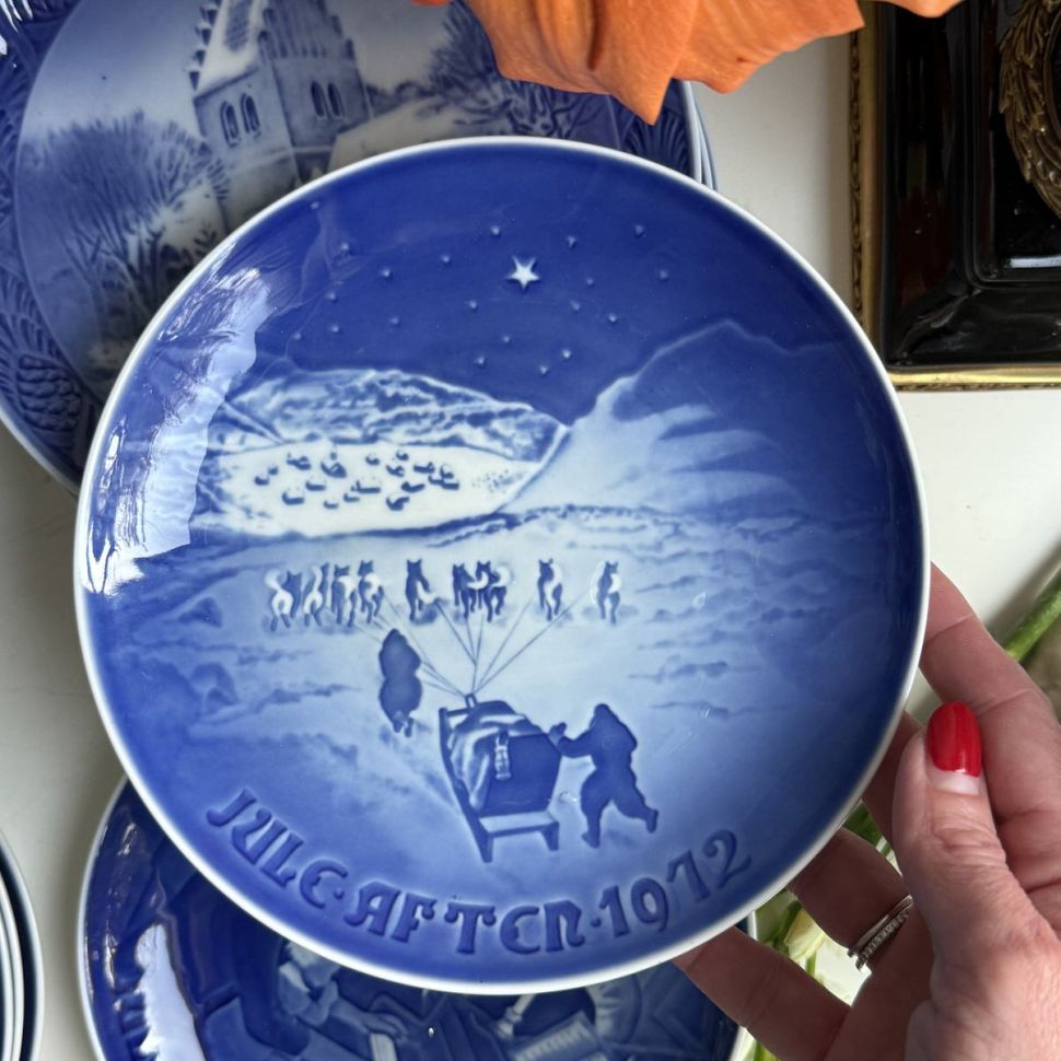 Тарелка 1972 B&G Copenhagen 18 см Дания