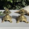 Подсвечник в стиле модерн 11 см латунь Франция 