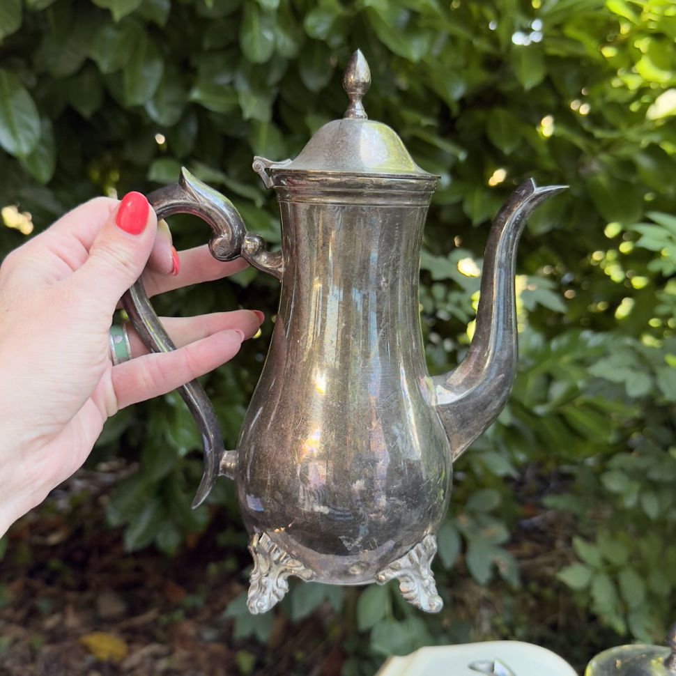Кофейник 0,8 л серебрение Англия