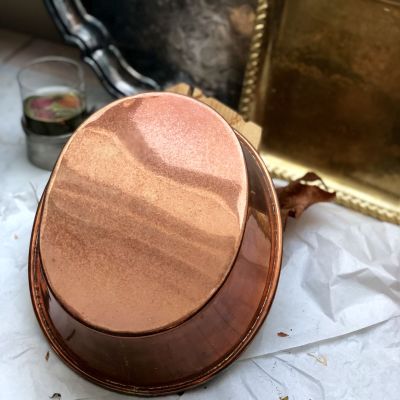 Форма для запекания медная 