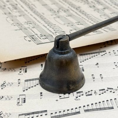 Тушитель для свечи Перо 31 см латунь